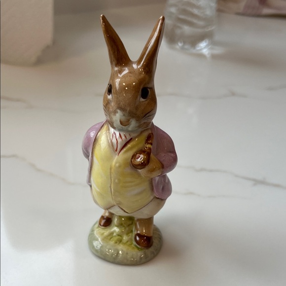 F Warne and Co LTD Other - Vintage Beatrix Potter Ceramic Mr Benjamin Bunny Figurine